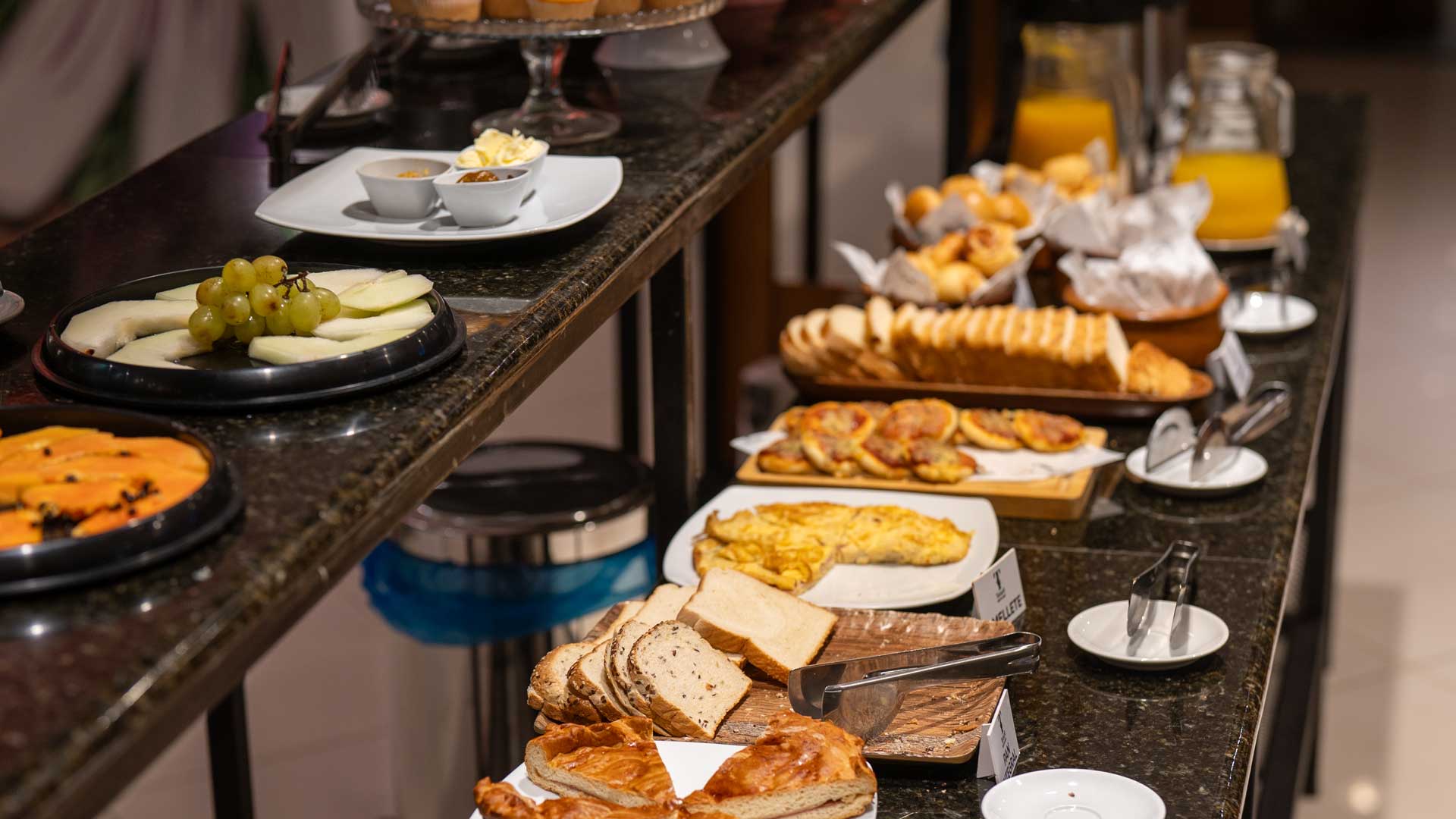 Buffet de Desayuno en barra