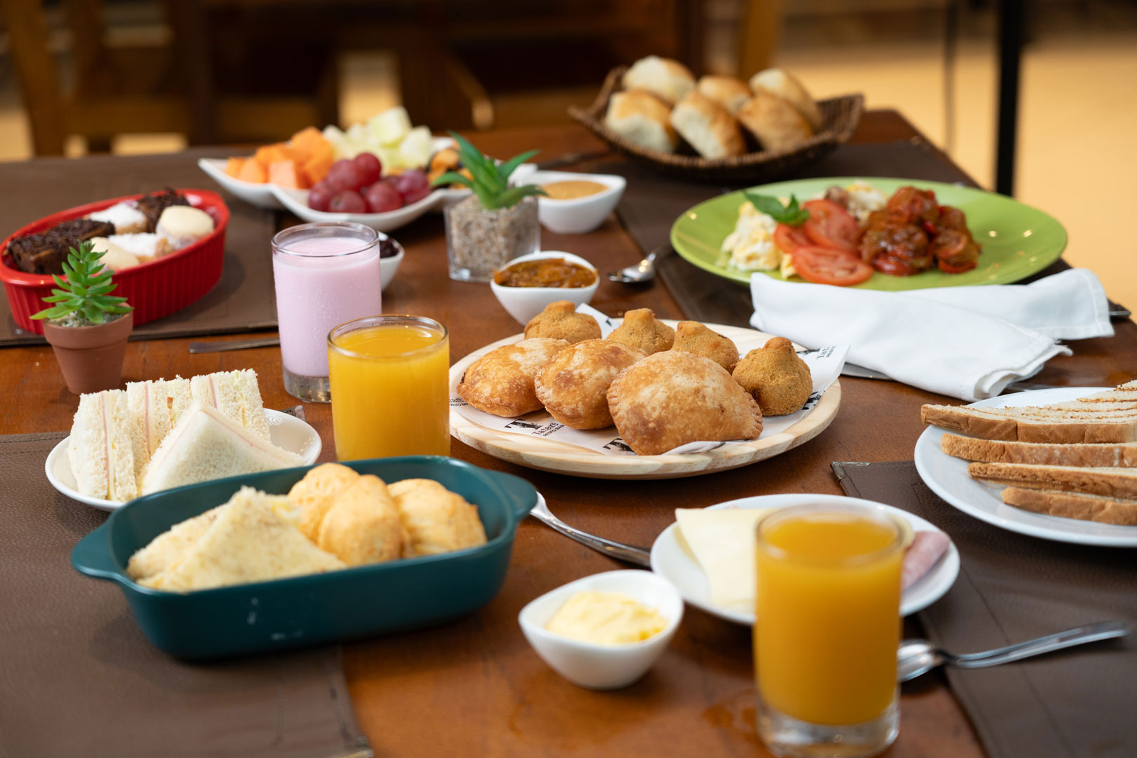 Buffet de Desayuno en mesa